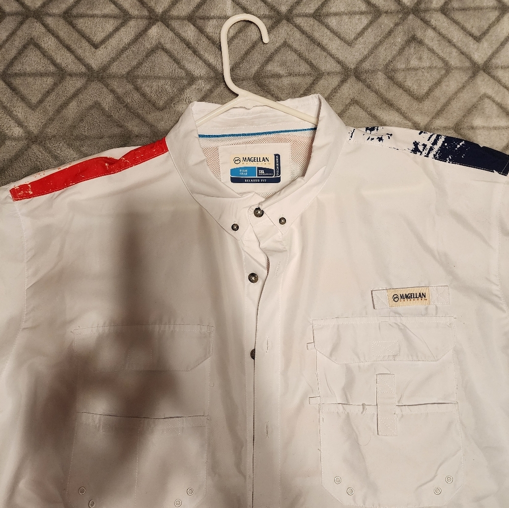 3XL Americana Style shirt Magellan, Never worn 3Xl Americana shirt. $25.00